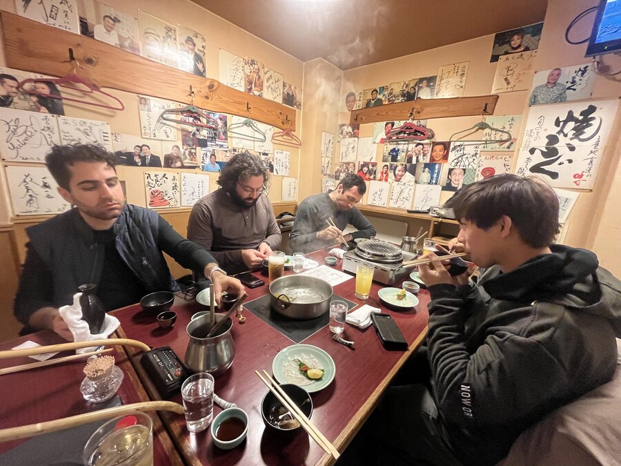 Izakaya night out